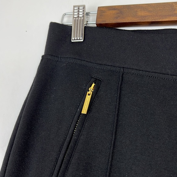 DANA BUCHMAN signature women’s pants black with gold zipper detail 2 - Picture 4 of 9